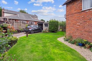 Garden and garage- click for photo gallery